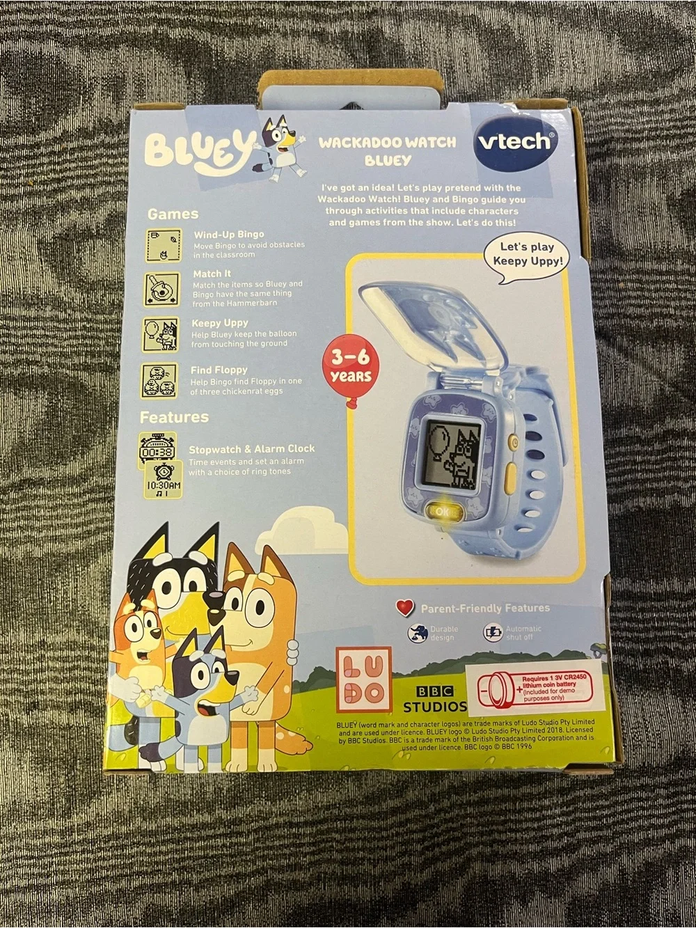 VTech Bluey Wackadoo Watch - Blue Kids Accessory
